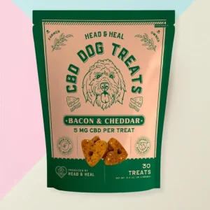 Bacon & Cheddar CBD Dog Treats (5mg)