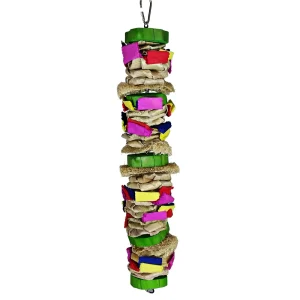 A&E Cage Company Color Splash Bird Toy for Pet Bird Enrichment