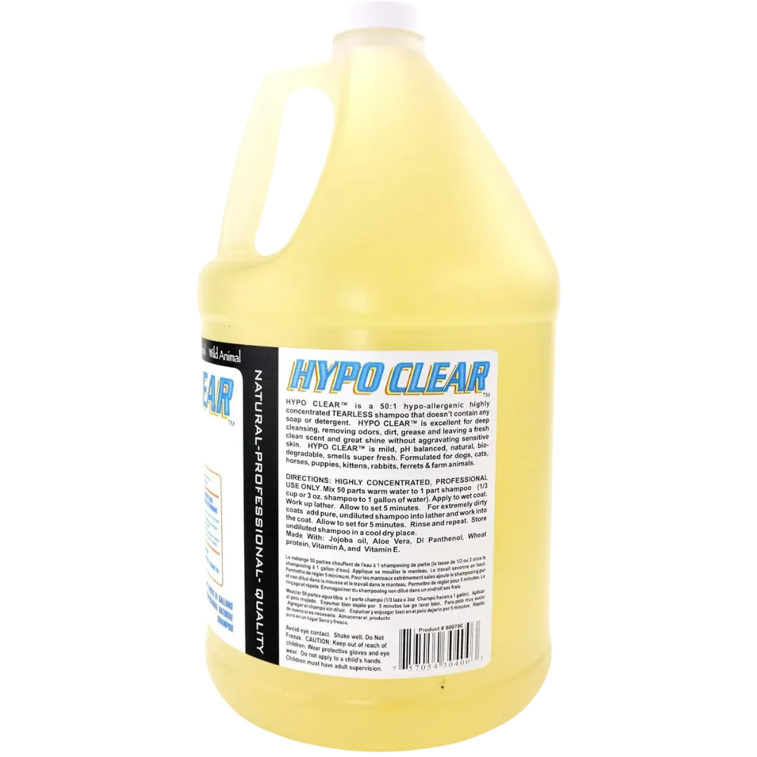 Hypo Clear Shampoo Gallon by Wild Animal - Image 2