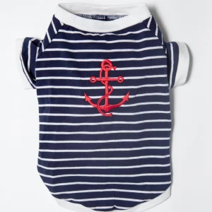 Anchor Dog T-Shirt in Navy