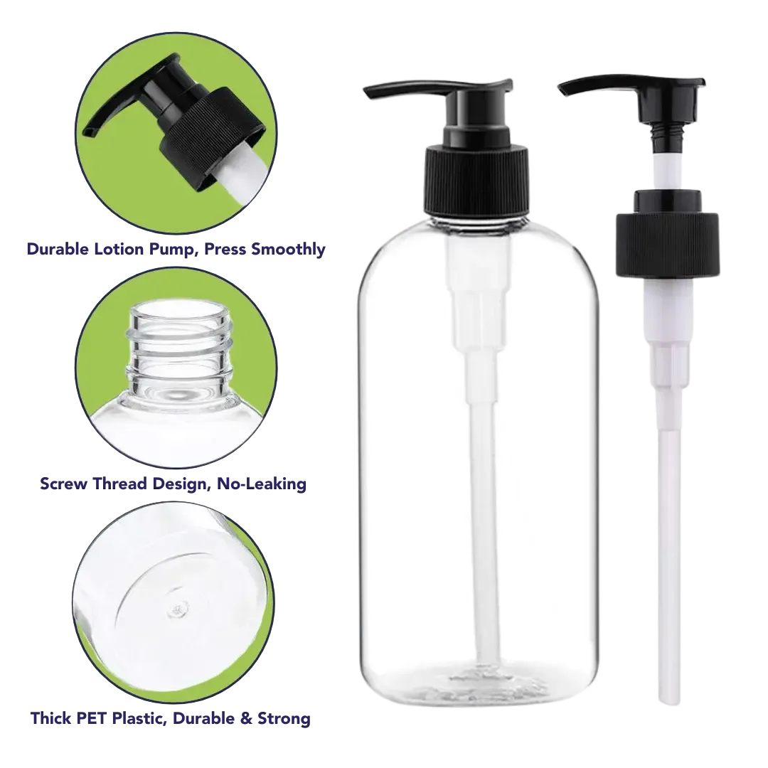 Empty Plastic Pump Bottle 16oz by PetStore.Direct - Image 2