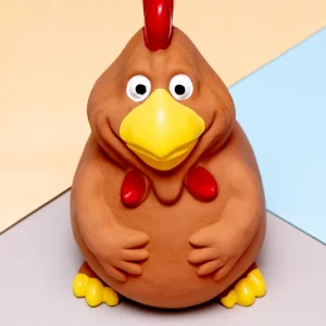 Chicken Latex Squeaker Dog Toy