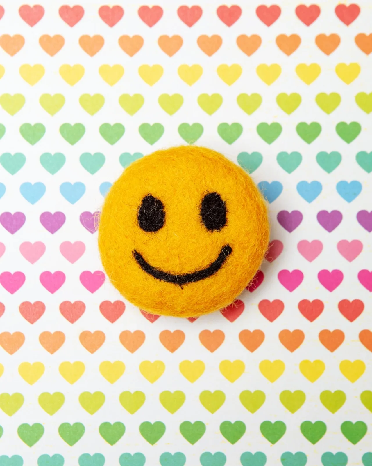 Smiley Face Collar Accessory (Made in the USA)