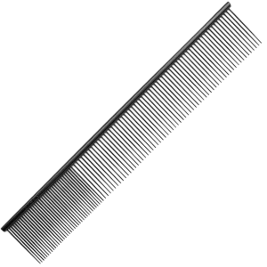 9" Wide Quarter Comb Black by Utsumi
