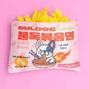 Bul-Dog Ramen Noodles Interactive Dog Toy