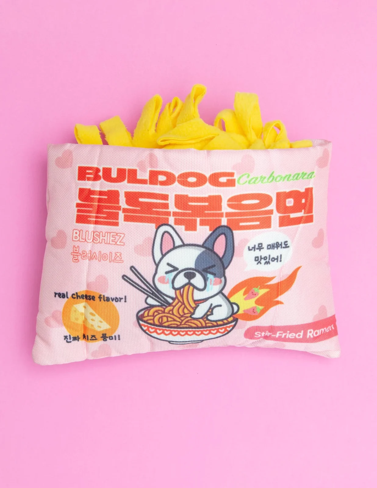 Bul-Dog Ramen Noodles Interactive Dog Toy