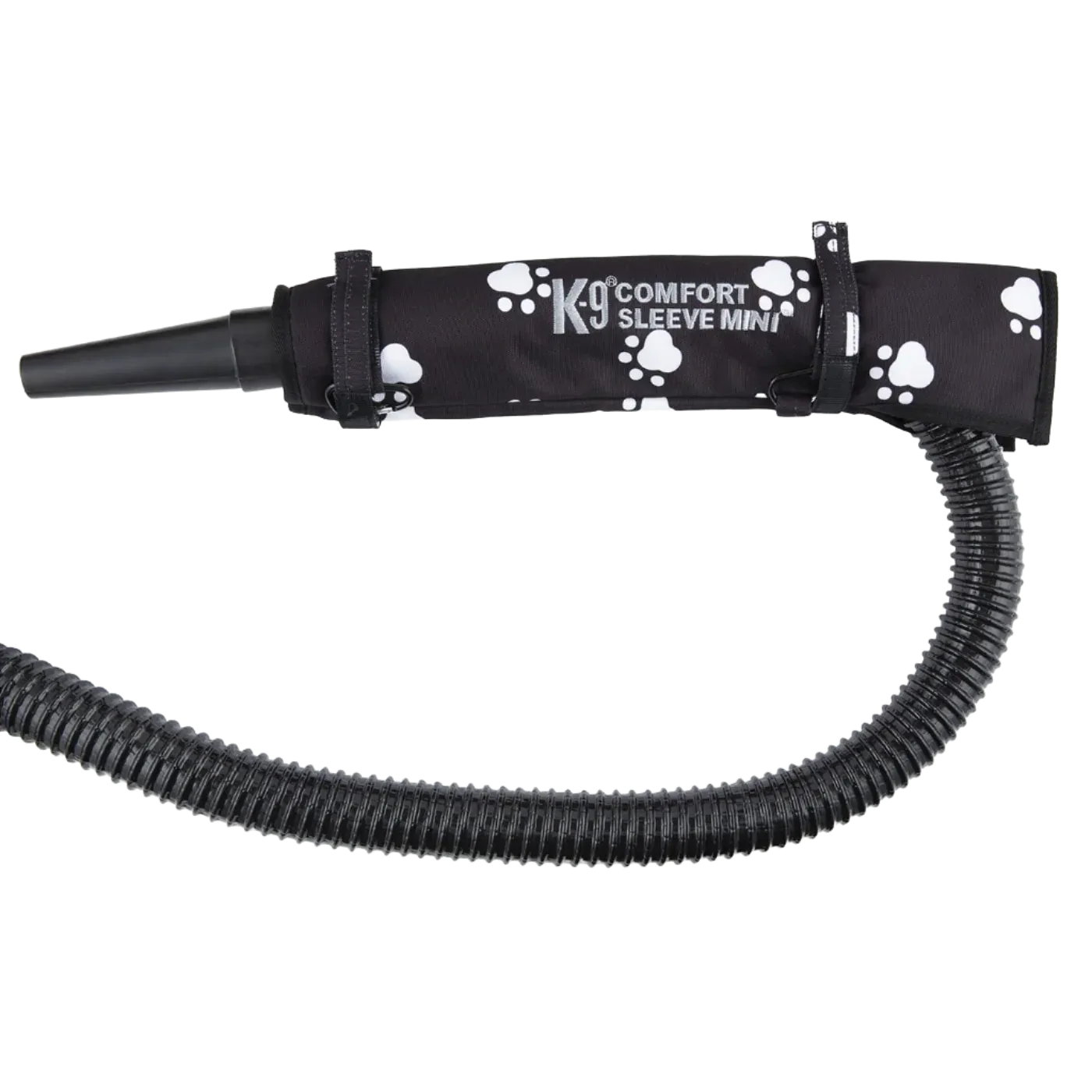 Mini Black Puppy Paw Comfort Sleeve for Dryer Hose by Electric Cleaner - Image 2