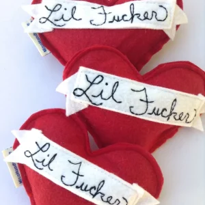 Lil' F****** Heart Cat Toy (Made in the USA)