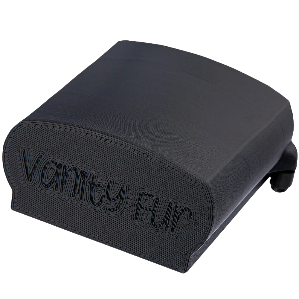Large Brush Cover Black by Vanity Fur