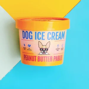 Peanut Butter Pablo Human Grade Dog Ice Cream Mix (Lactose-Free)