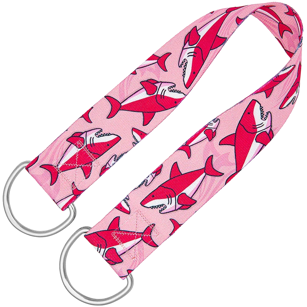 25" Belly Band Pink Shark by Groom Loop