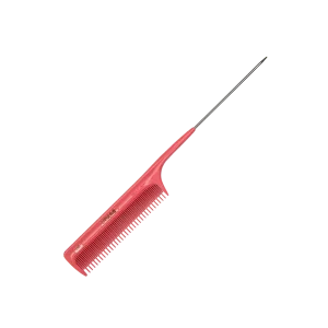 9" Rat Tail Detangling Comb #140 Pink by Utsumi