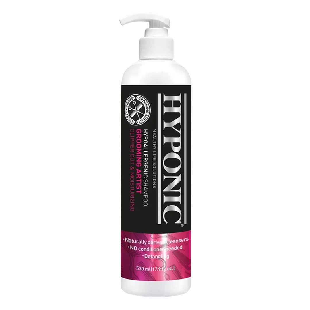 Grooming Artist Shampoo for dogs Clipper Cut & Moisturizing 530ml by Hyponic