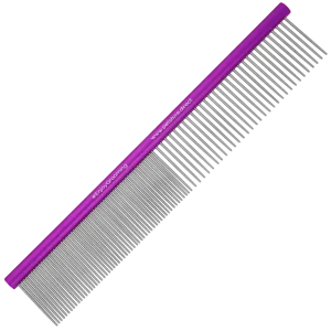 10" 50/50 Round Purple Comb by PetStore.Direct