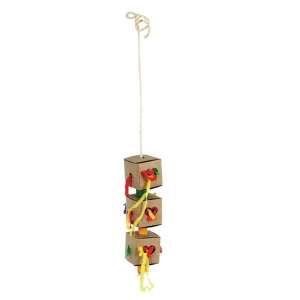 All Living Things® Paper Box Bird Toy - Foraging Toy for Small Birds