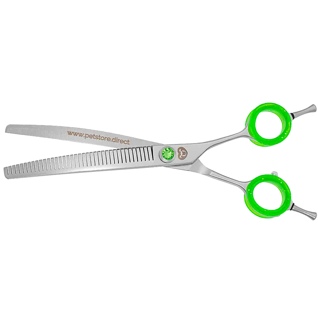 7" 38T Curved Piano Blending Shears by PetStore.Direct - Image 2