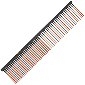 7.5" 50/50 Detail Ionic End Strip Comb With Spiral Pins by Aussie Dog