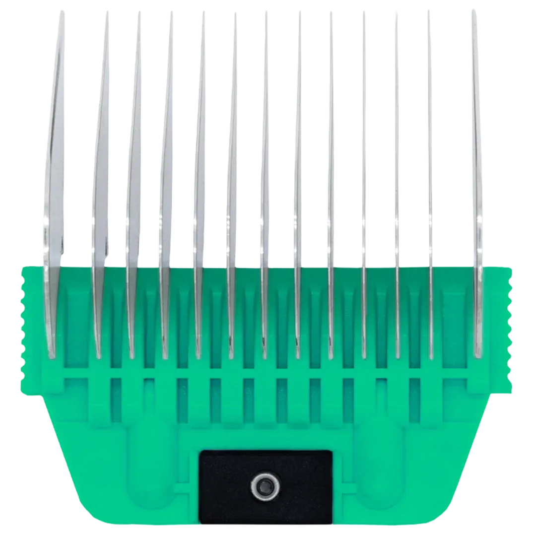 A Series Wide 22mm 7/8" Metal Comb by Joyzze