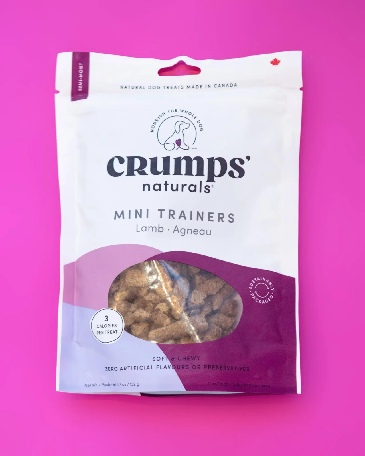 Soft & Chewy Lamb Mini Trainers Dog Treats