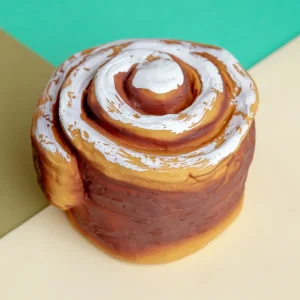 Cinnamon Roll Latex Squeaky Dog Toy (FINAL SALE)