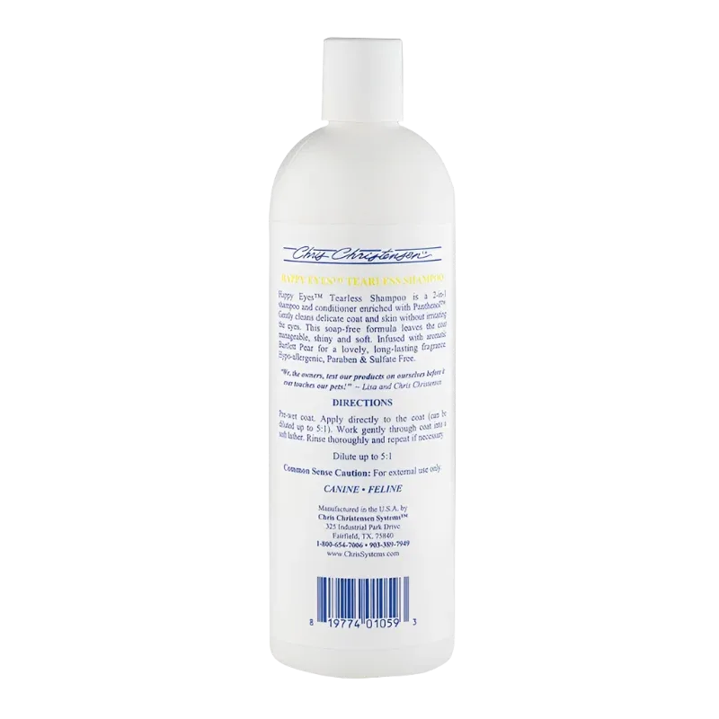 Happy Eyes Tearless Shampoo 16oz by Chris Christensen - Image 2