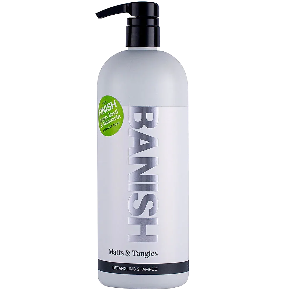 Detangling Shampoo 33oz by Banish - Lime, Basil, and Mandarin