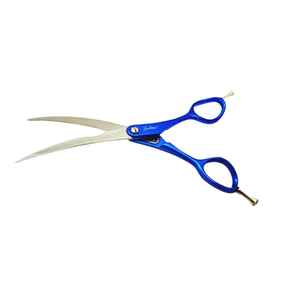 Colibri Curved Scissors Sapphire Blue 6.25 by Zolitta - Image 2