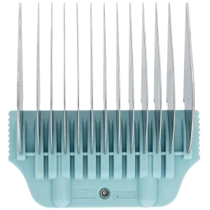 #E 1″ Aqua Wide Snap on Comb by PetStore.Direct