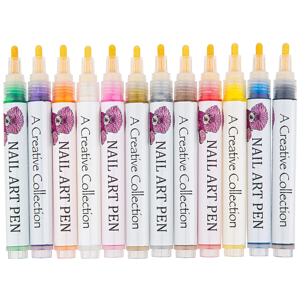 Nail Art Pen (Pack of 12) by A Creative Collection - Image 2