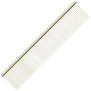 7.5" Wide Quarter Comb Gold by Utsumi