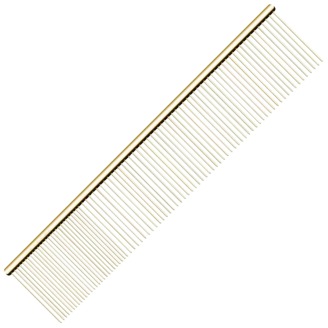 7.5" Wide Quarter Comb Gold by Utsumi