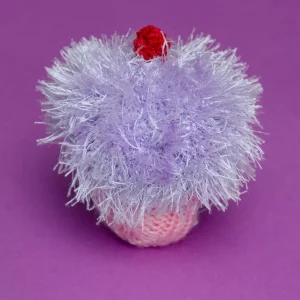 Handmade Oomaloo Cupcake Squeaky Dog Toy