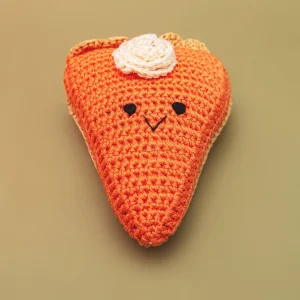 Pumpkin Pie Organic Knit Dog Toy
