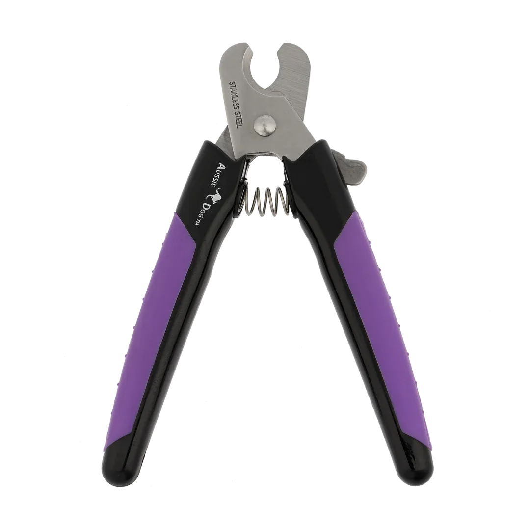 Nail Trimmer Black and Purple by Aussie Dog - Image 2