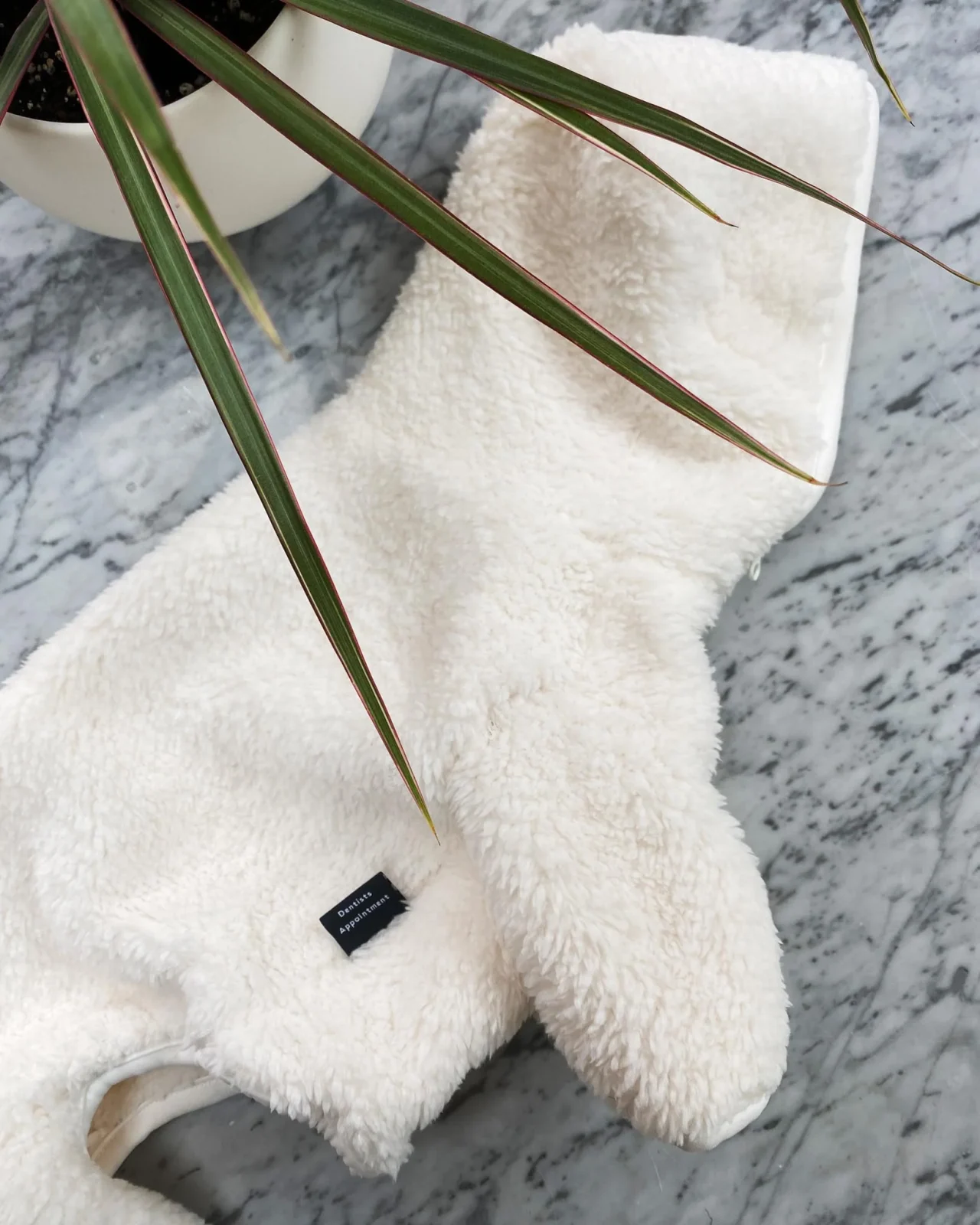 Boa Fleece Onesie in Cream (Dog & Co. Exclusive) (FINAL SALE) - Image 2
