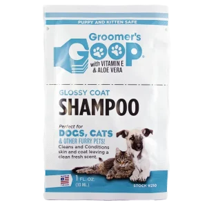 Glossy Coat Shampoo 1oz by Groomer's Goop