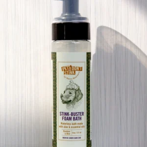 Stink Buster Detangling Waterless Dog Shampoo (Made in the USA)