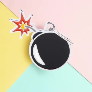 Ticking Time Bomb Custom Pet ID Tag
