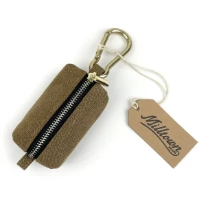 Washed Canvas Poo Bag Holder