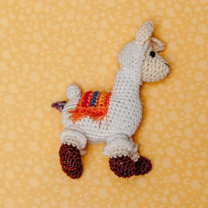 Mama Llama Organic Knit Dog Toy