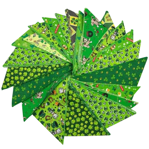 St.Patrick's Day Bandanas - 60 Assorted Sizes and Patterns by Bandanas Unlimited