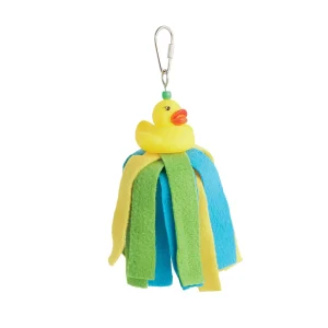 All Living Things® Comfort Duck Bird Toy - Comfort Bird Toy for Small & Medium Pet Birds