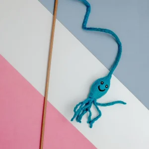 Octopus Cat Teaser Wand Toy