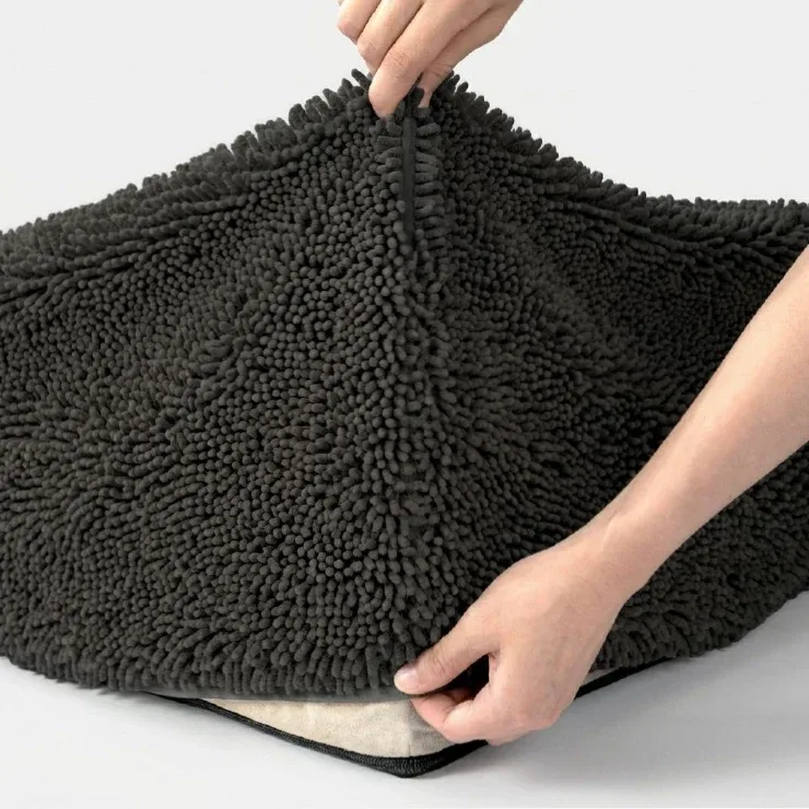 Plush Nap Easy Fit Dog Bed Cover - Grey
