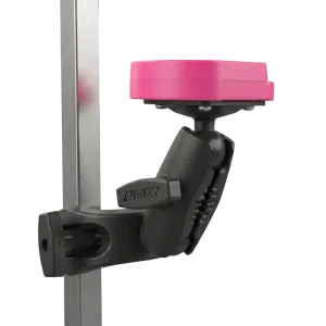 Clip It Dryer Holder Attachment Black and Pink by Handle It