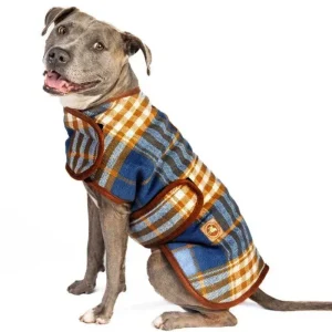 Western Plaid Dog Coat
