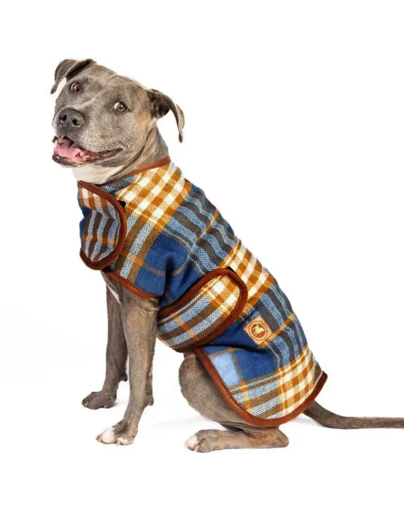 Western Plaid Dog Coat