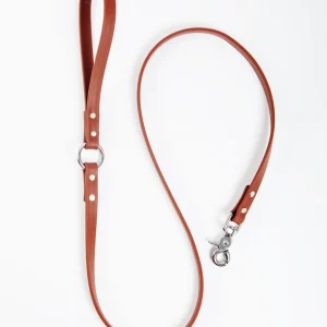 City Leash in Mocha Brown (Made in the USA)