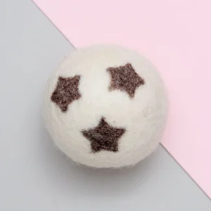 Wool Ball Toy with Stars