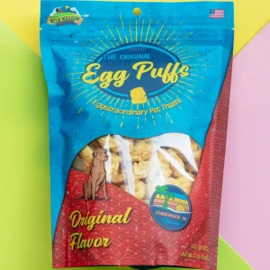 Egg Puffs Dog Treat (Original Flavor) (Made in the USA)